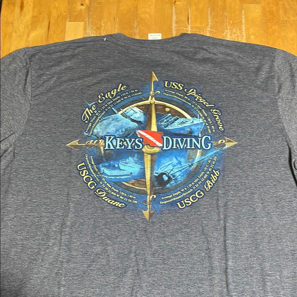 Amphibious Outfitters Keys Diving Tshirt